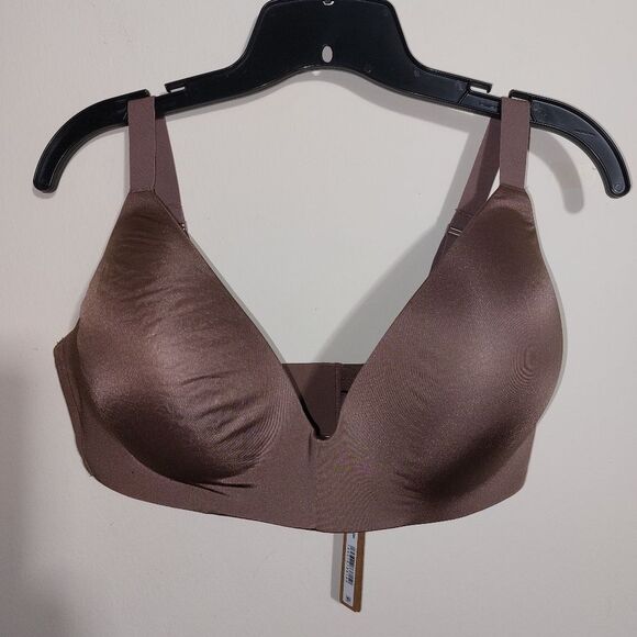 Skims Wireless Form Lightly Lined T-Shirt Demi Bra 40DD  Jasper NWT - Picture 5 of 14